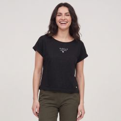 Tee shirt marron cassidy 11123429c Femme LES TROPEZIENNES PAR M.BELARBI