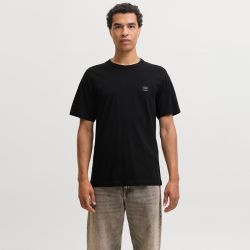Tee shirt jjcleveland black 12298439 4574 Homme JACK & JONES