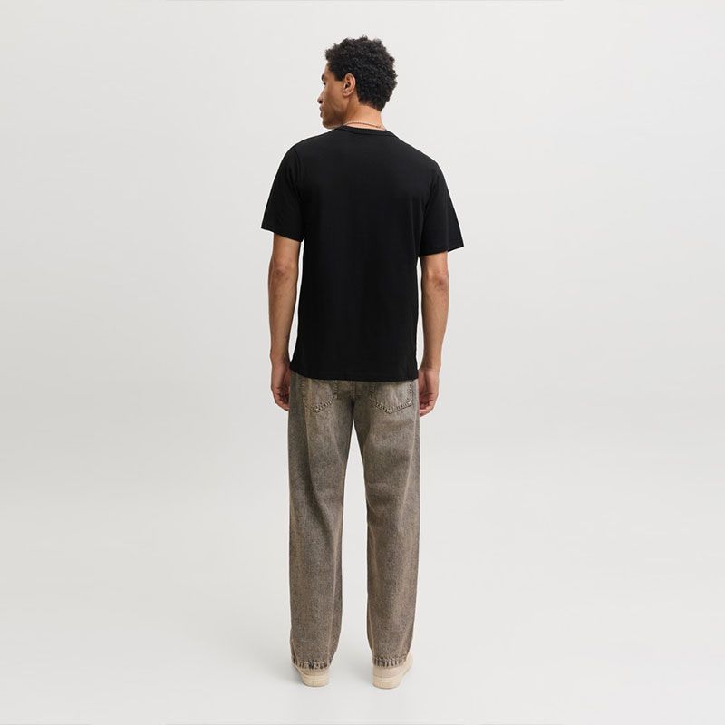 Tee shirt jjcleveland black 12298439 4574 Homme JACK & JONES