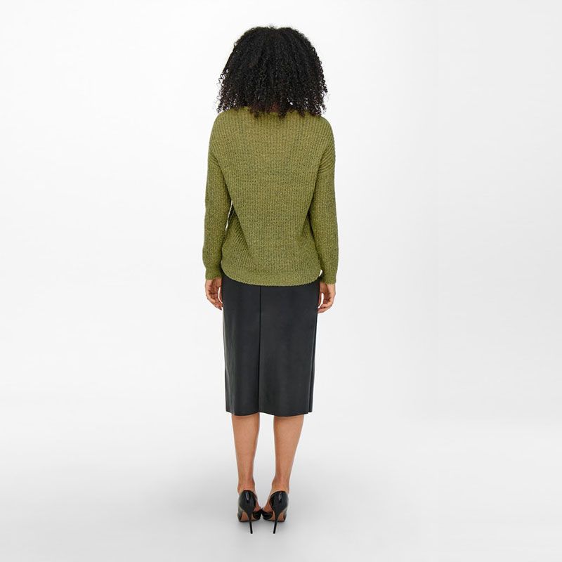 Pull en maille megan col v Femme JDY