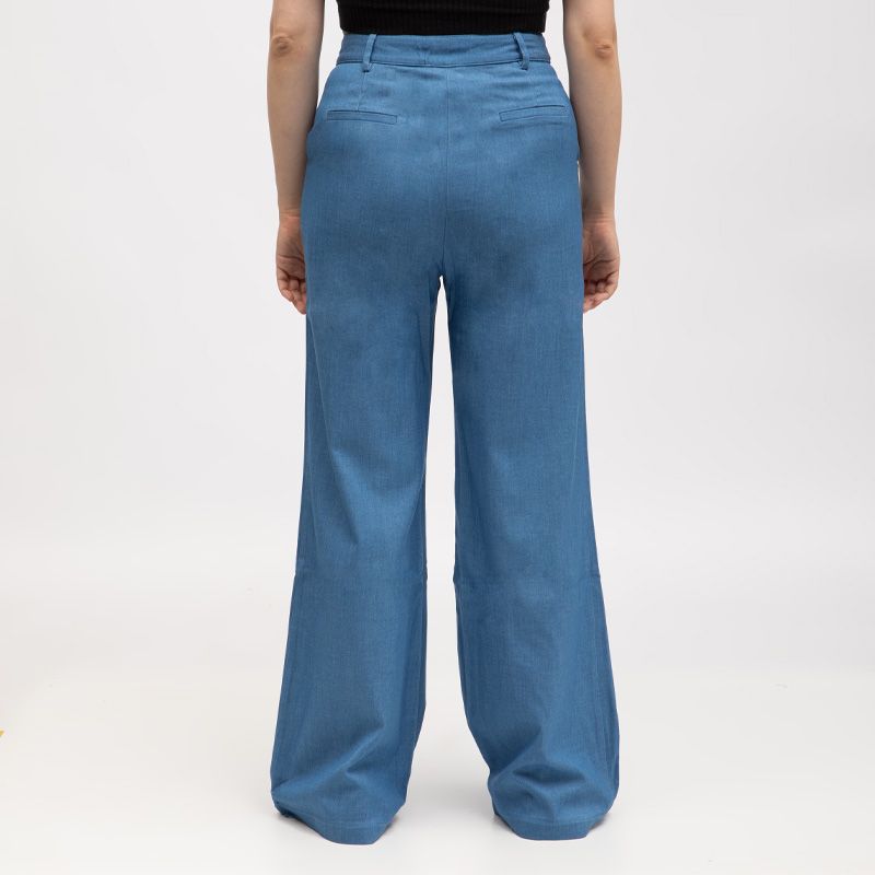 Pantalon bleu pross p102521x5a Femme LA PETITE ETOILE