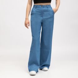 Pantalon bleu pross p102521x5a Femme LA PETITE ETOILE