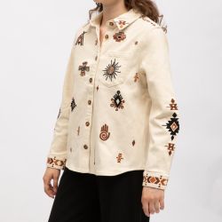 Veste ecru clems c102523c1a Femme LA PETITE ETOILE
