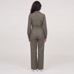 Combi-pantalon kaki lola l102521y4a Femme LA PETITE ETOILE