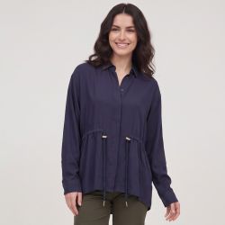 Chemisier marine claris c102522s3a Femme LA PETITE ETOILE