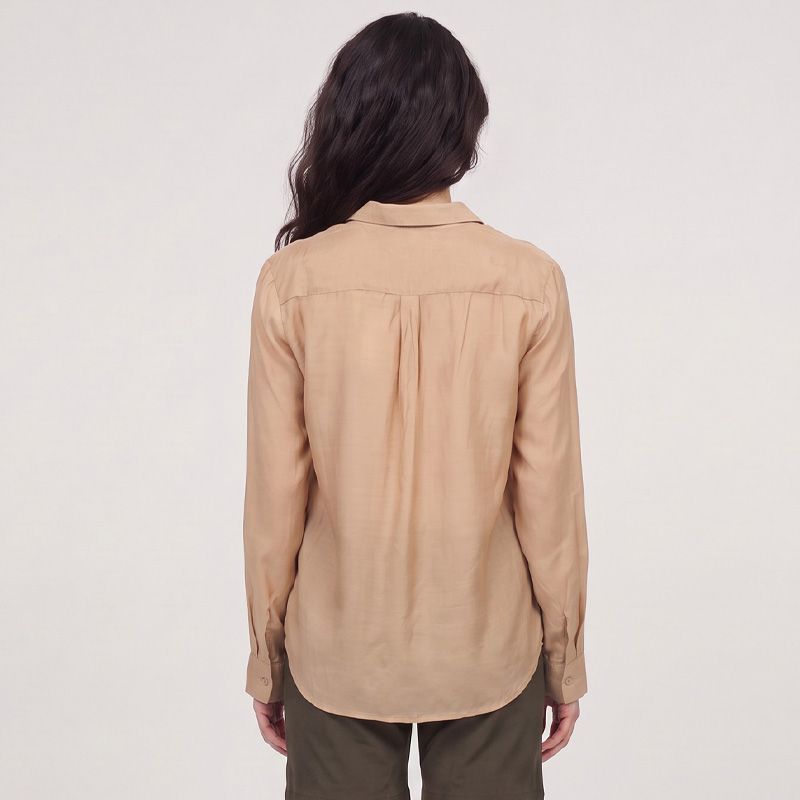 Chemisier camel carlita c102521k2a Femme LA PETITE ETOILE