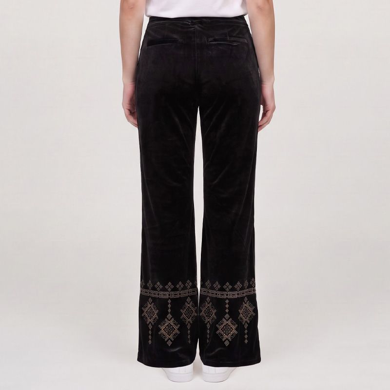 Pantalon noir palmera p402523z8a Femme LA PETITE ETOILE