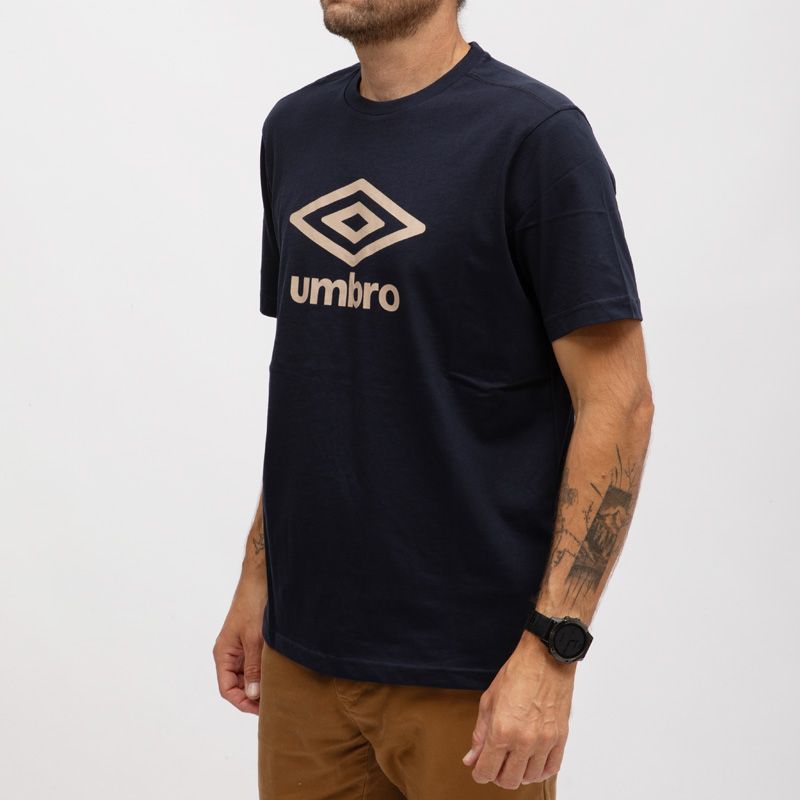 Tee shirt marine camel umr1tr72928060/106 Homme UMBRO