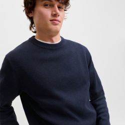 Pull jwhmilano greige 12284507 4573 Homme JACK & JONES