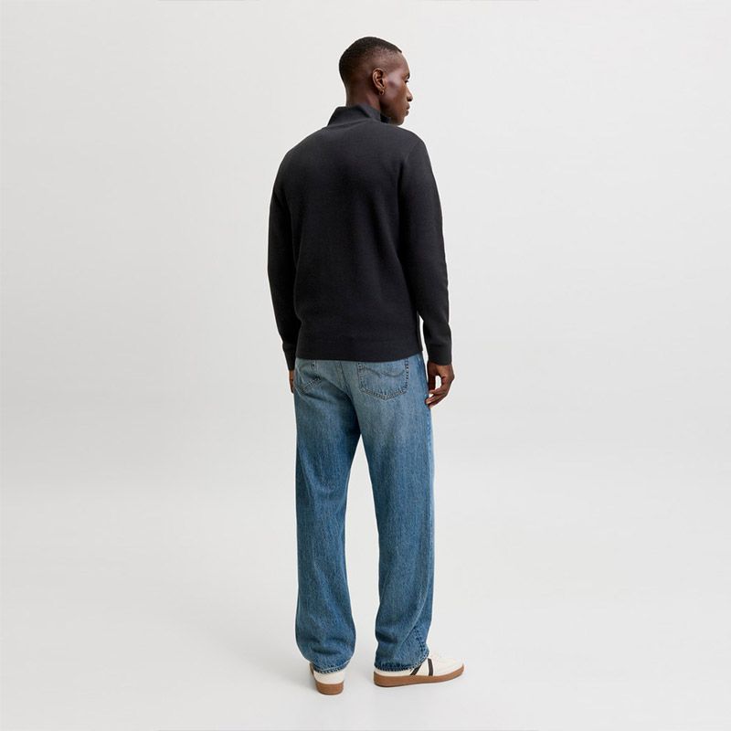 Pull jwhmilano stitch stone gray 12284509 4573 Homme JACK & JONES