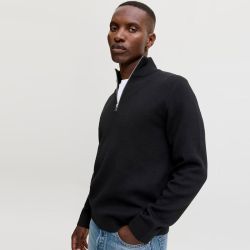 Pull jwhmilano stitch stone gray 12284509 4573 Homme JACK & JONES