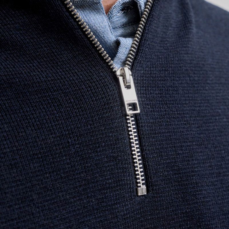 Pull jwhmilano stitch stone gray 12284509 4573 Homme JACK & JONES