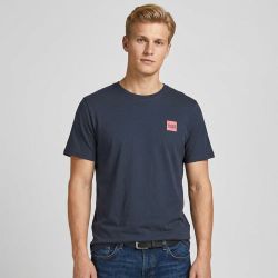 Tee shirt jwhbrandy black 12297343 4573 Homme JACK & JONES