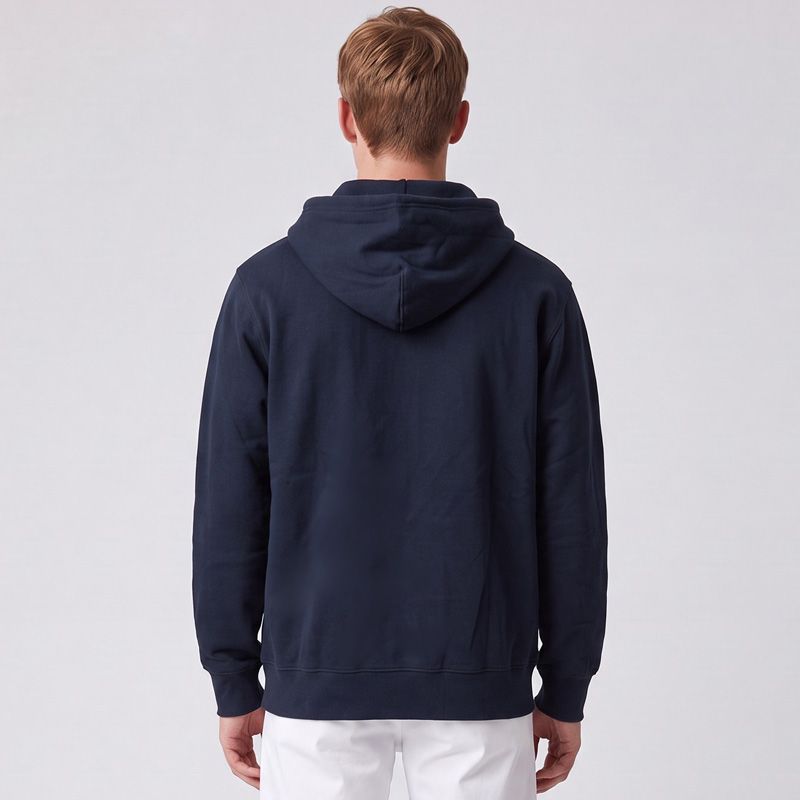 Sweat à capuche bordeaux avec fermeture éclair Homme LEVI'S