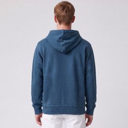 Sweat à capuche bordeaux avec fermeture éclair Homme LEVI'S