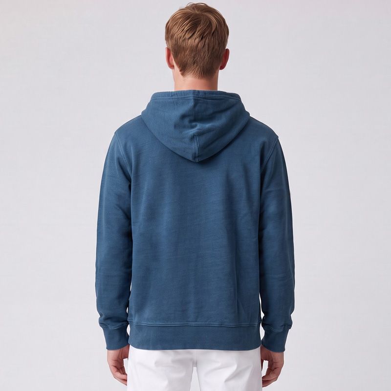 Sweat à capuche bordeaux avec fermeture éclair Homme LEVI'S
