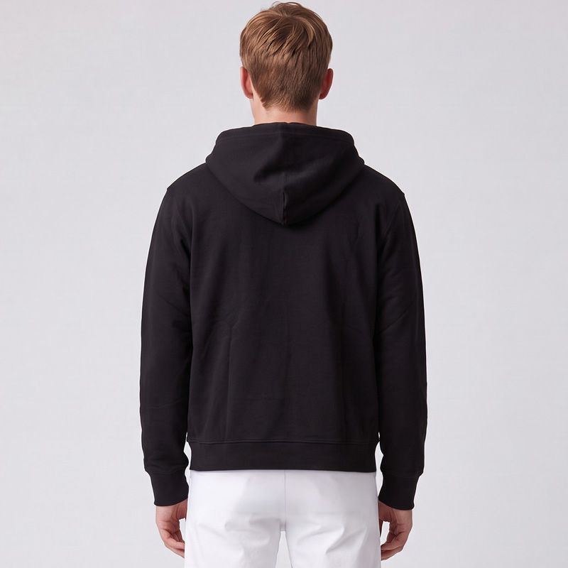 Sweat à capuche bordeaux avec fermeture éclair Homme LEVI'S