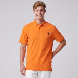 Polo jersey bleuette Homme US POLO