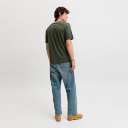 Tee shirt capuche coton imprimé Homme JACK & JONES