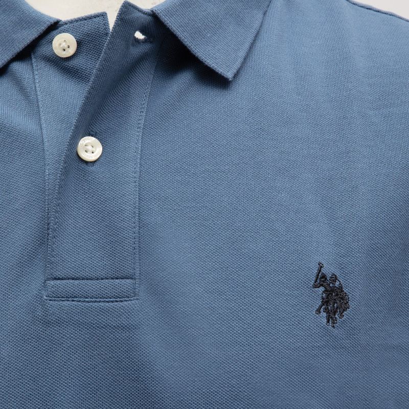 Polo coton gris 61051000 Homme US POLO