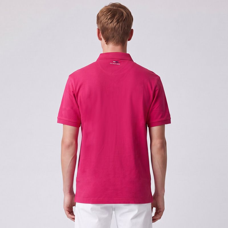 Polo jersey bleuette Homme US POLO