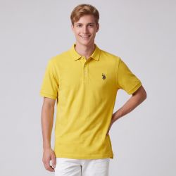 Polo jersey bleuette Homme US POLO