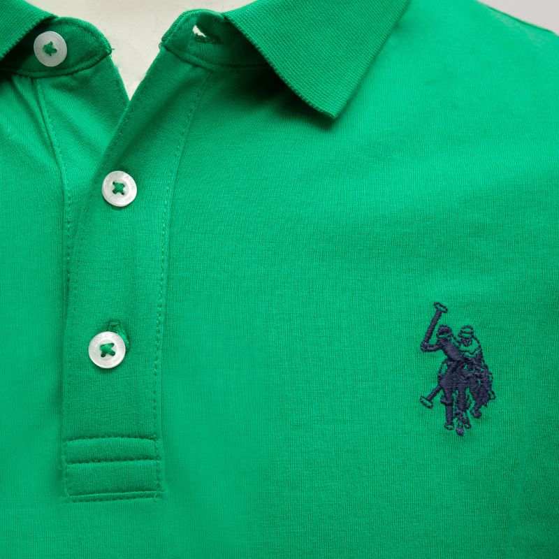 Polo jersey bleuette Homme US POLO