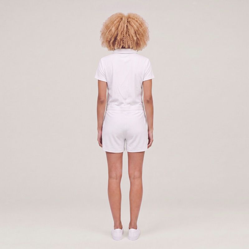 Combishort courte cindy zippée à nouer Femme HBT