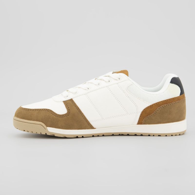 Basket beige blanc marine umr973570 t40/46 Homme UMBRO