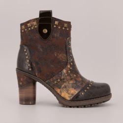 Bottine mokka multi 15m0162012 t36/40 Femme MUSTANG