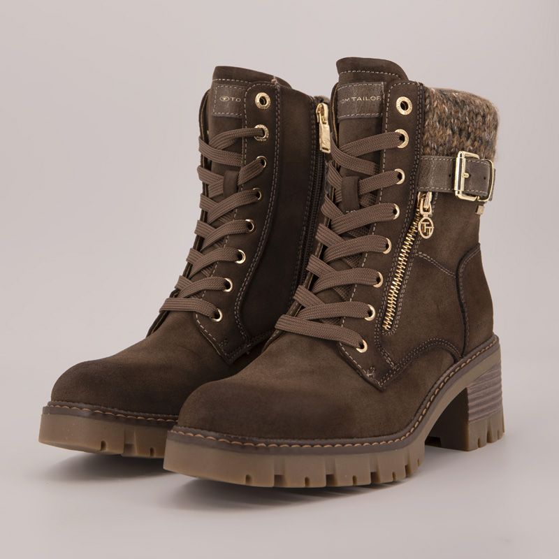 Bottines brown 8490130011 t36/41 Femme TOM TAILOR