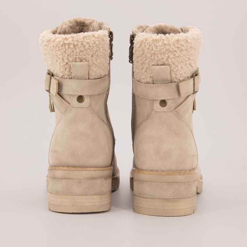 Bottines taupe 1590060002 t36/41 Femme TOM TAILOR