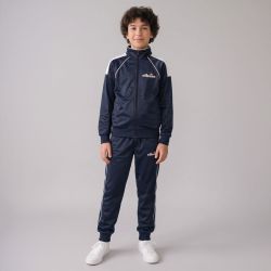 Ensemble jogging zippe marine sj00360b Enfant ELLESSE