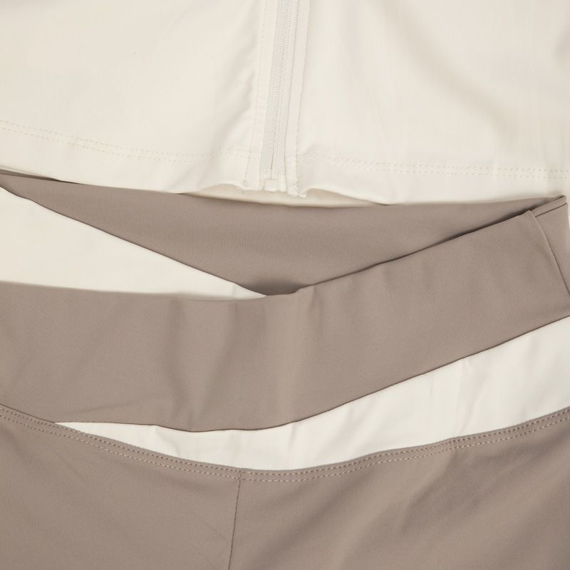 Ensemble de sport beige/bleu/noir hc02 s-xl Femme HERITAGE COUTURE