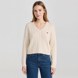Pullovervmfocornelia birch 10350714 4557 Femme VERO MODA
