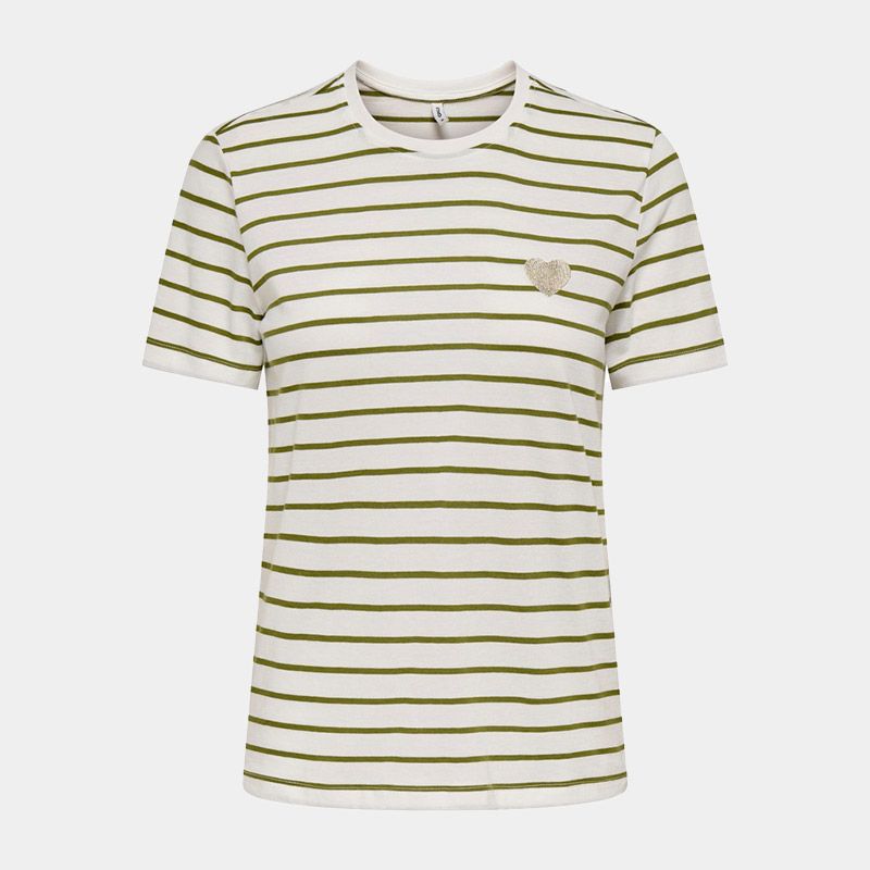 T-shirt onlliva black 15353397 4601 Femme ONLY