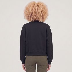 Sweat noir snake crew jn7291 Femme ADIDAS