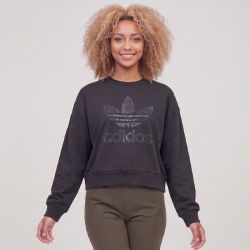 Sweat noir snake crew jn7291 Femme ADIDAS