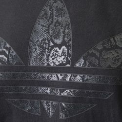 Sweat noir snake crew jn7291 Femme ADIDAS