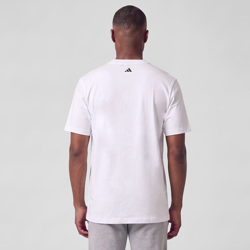 Tee shirt blanc m fn t shirt 2 jv8013 Homme ADIDAS