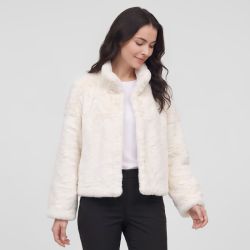 Veste zippee fourrure wz-07 Femme HERITAGE COUTURE