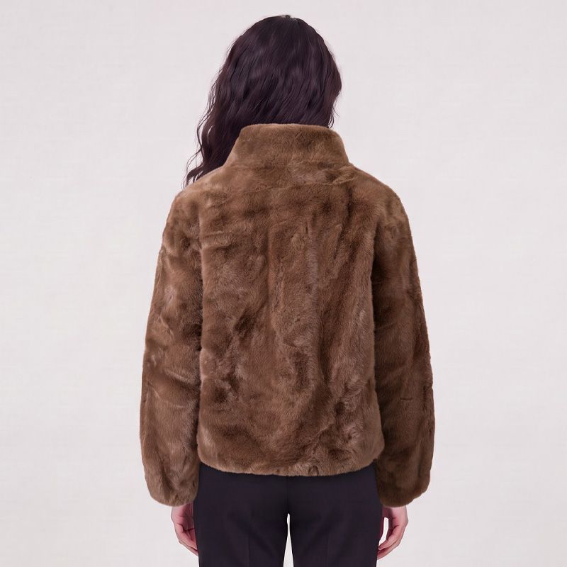Veste zippee fourrure wz-07 Femme HERITAGE COUTURE