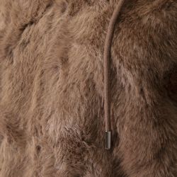 Veste zippe a capuche fourrure wz-08 Femme HERITAGE COUTURE