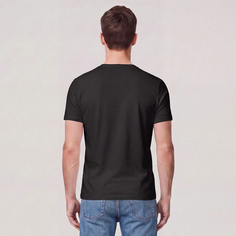 Tee shirt col rond uni avec logo Homme REDSKINS