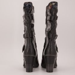 Bottes a talon multi black 15m016201700 t36/41 Femme MUSTANG