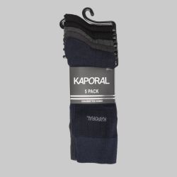 Lot de 5 paires de chaussettes wiltor Homme KAPORAL