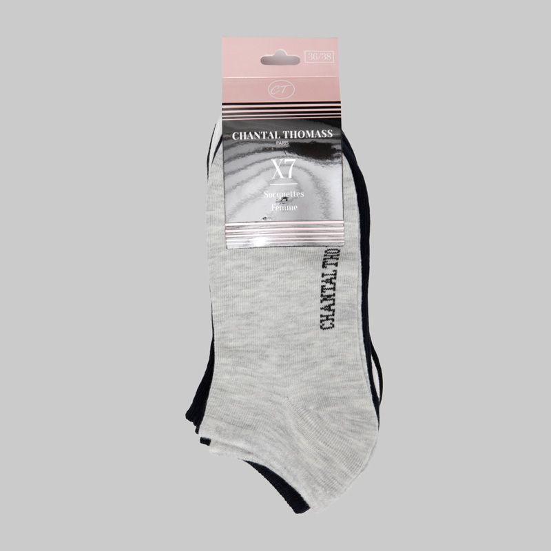 Lot de 7 paires de socquettes calimara Femme CHANTAL THOMASS