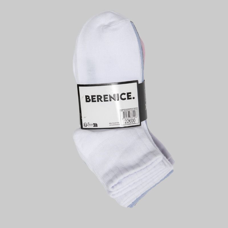 Lot de 10 paires de socquette djena Femme BERENICE