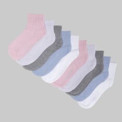 Lot de 10 paires de socquette djena Femme BERENICE