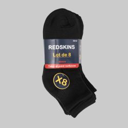 Lot de 8 paires de socquettes cyrian Homme REDSKINS